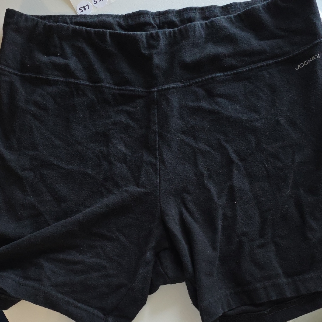 587 Jockey Womens Black Shorts 587 Jockey Womens Black Shorts
